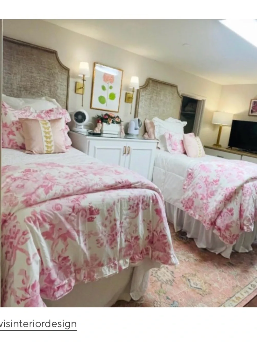 Pottery Barn LoveShackFancy Duvet Set Twin